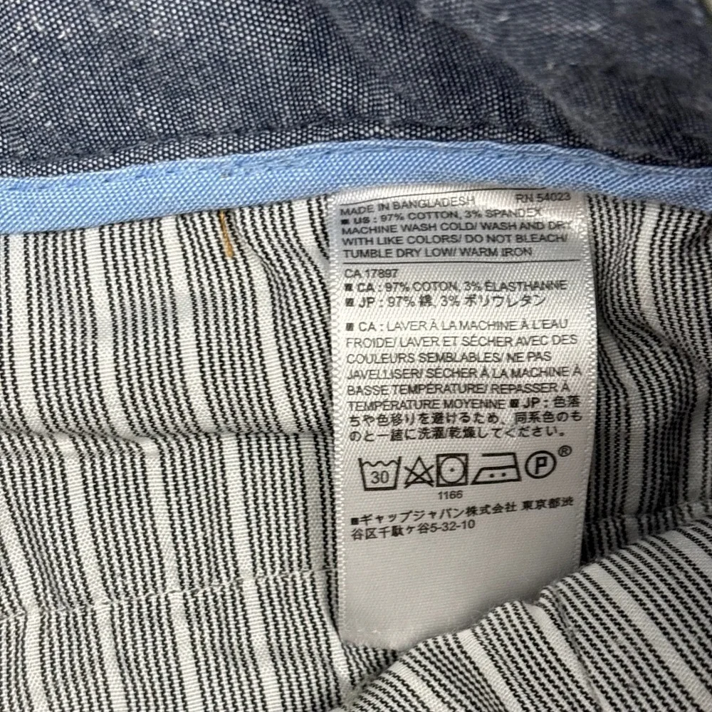 Banana Republic Aiden Chino Mens 29x32 Olive Green Slim Fit Stretch Pants